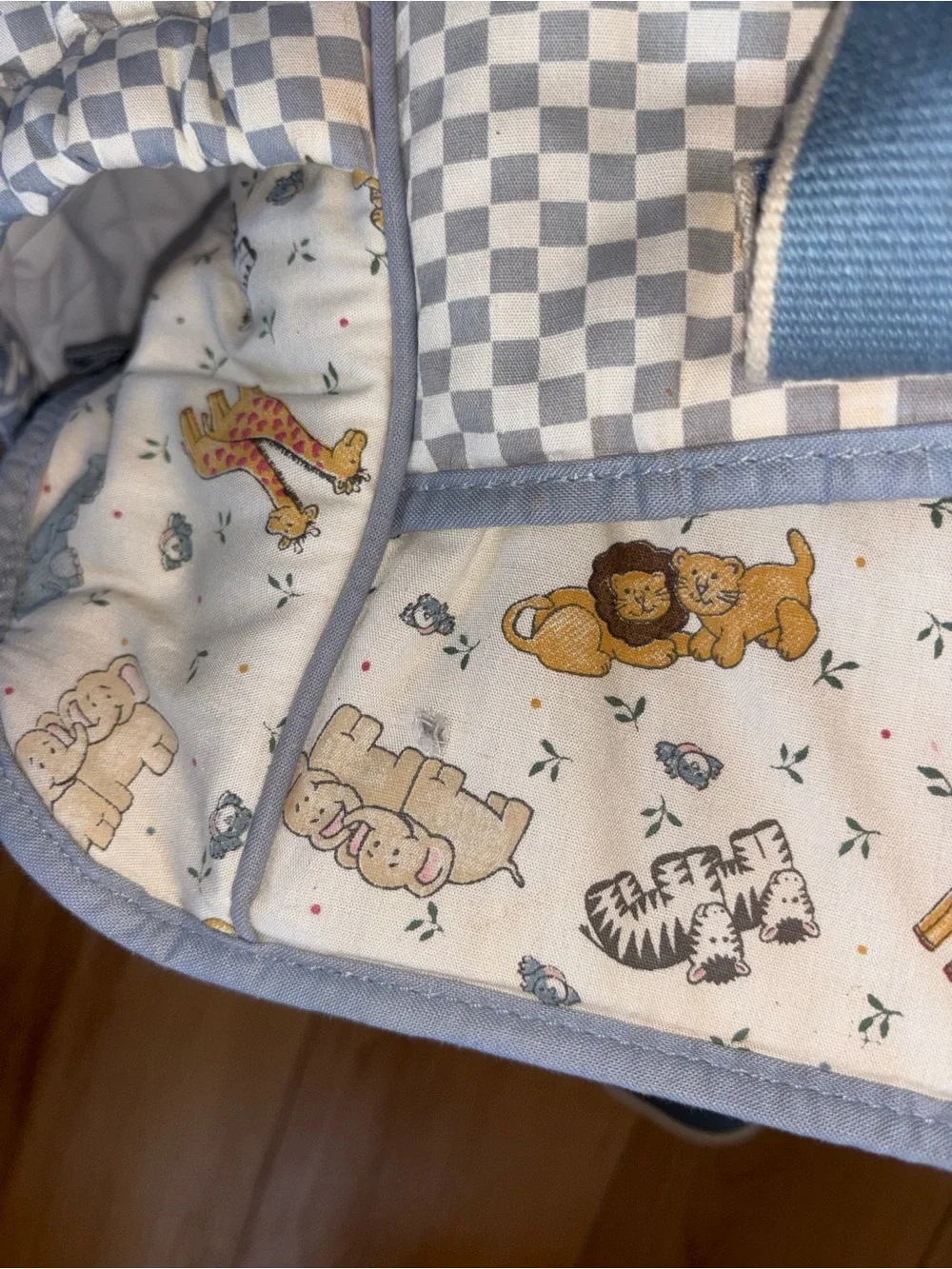 Vintage 90s dolly noah’s ark diaper bag